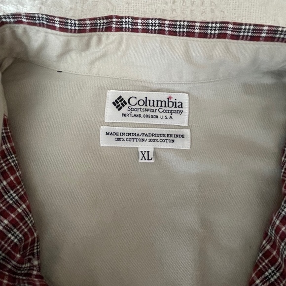 Columbia Plaid Flannel Shirt - Picture 3 of 7